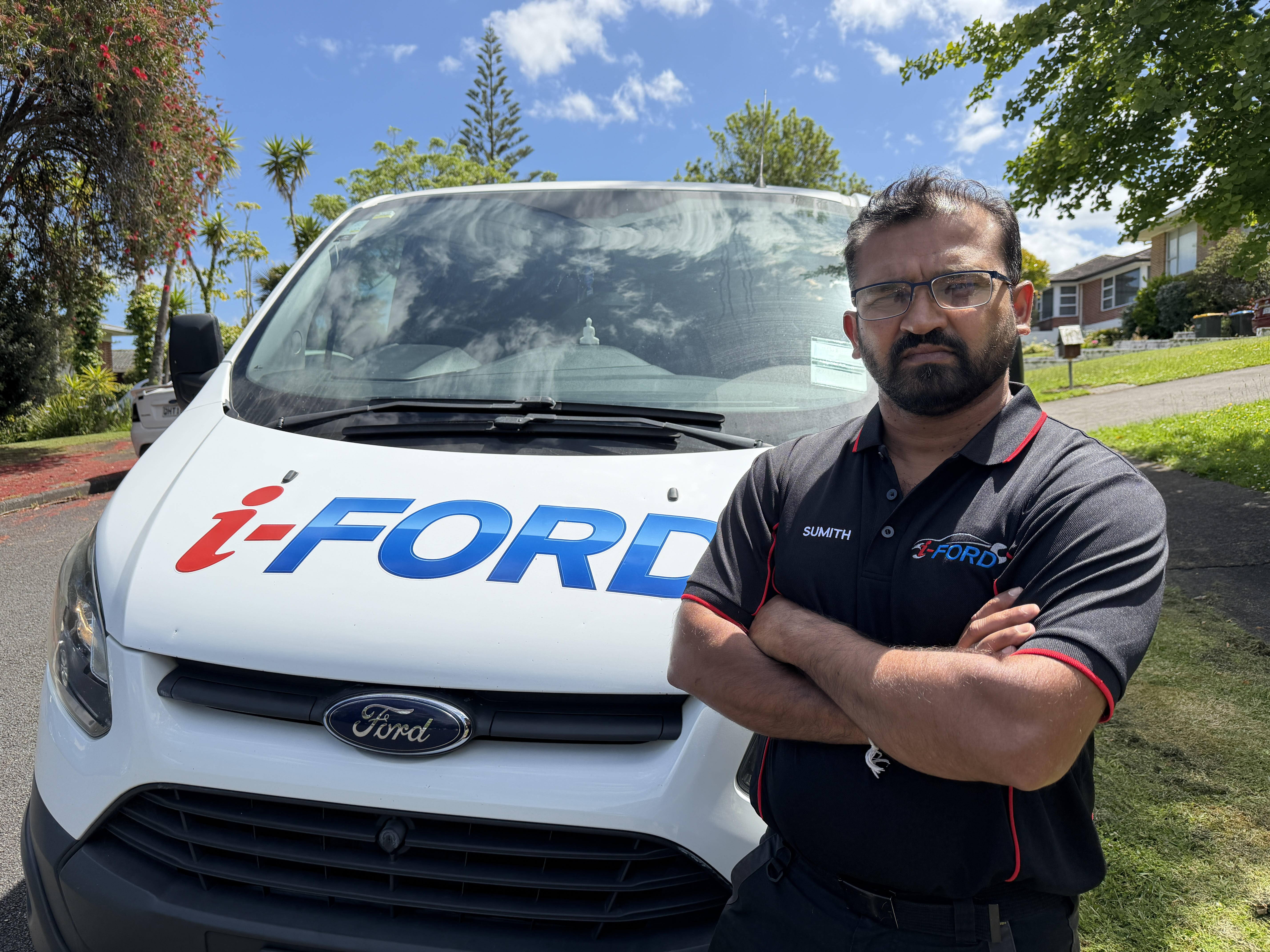 i-FORD mobile service van